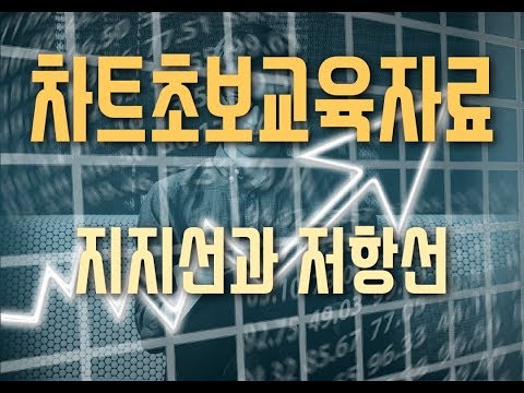 코인차트교육 지지선 저항선만 알아도 승률이 올라간다 이오스코인 차트분석